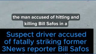 Man charged in crash that killed ex-3News reporter Bill Safos changes plea to guilty