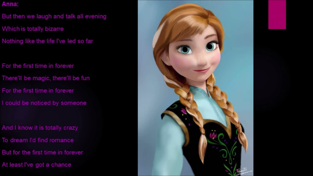 For The First Time In Forever Frozen Lyrics