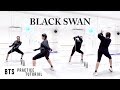 PRACTICE BTS 방탄소년단 BLACK SWAN CHORUS Dance Tutorial SLOWED W MIRROR PRACTICE BTS 방탄소년단 BLACK SWAN CHORUS Dance Tutorial SLOWED W MIRROR