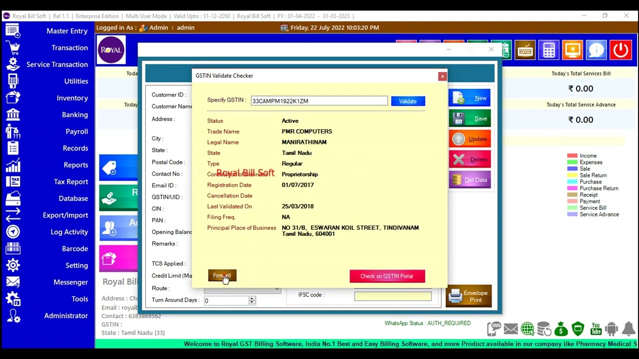 Customer GST Number Validation And Add Customer Details YouTube customer-gst-number-validation-and-add-customer-details-youtube