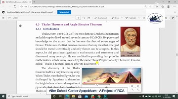 Rotary Club Of Ambattur Class 10th Maths Thale