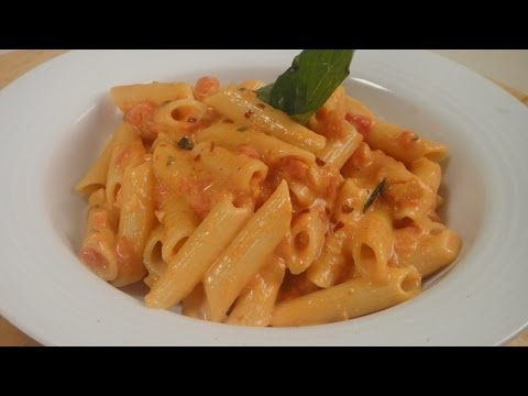 Pasta in Creamy Tomato Sauce | Chef Jaaie | Sanjeev Kapoor Khazana