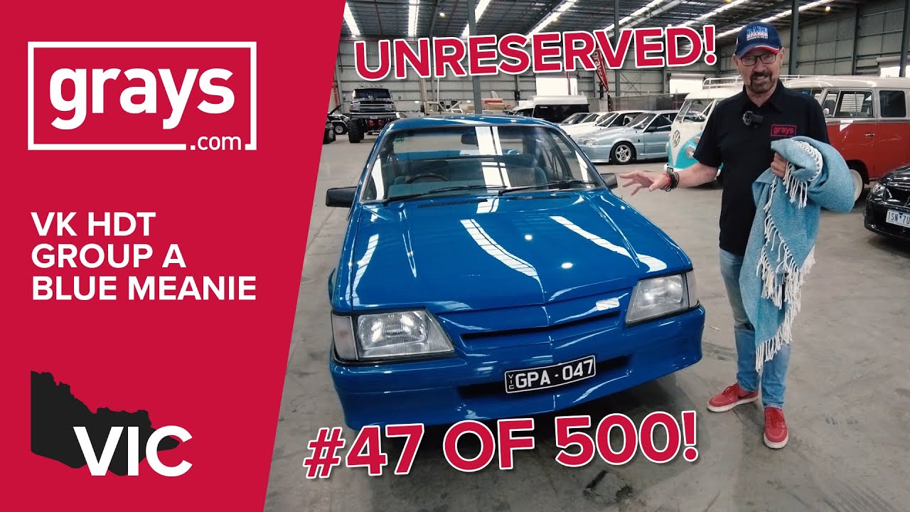 John Bowe is blown away by this VK HDT Group A Blue Meanie with only 20,000 kms on the clock!