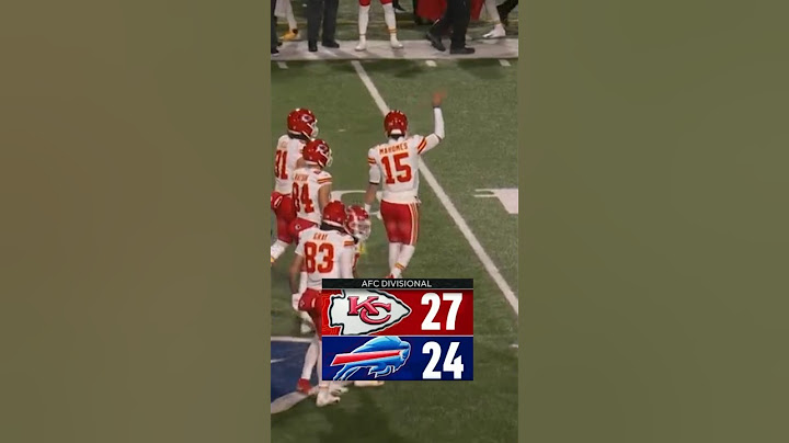 Chiefs beat the Bills ONCE AGAIN in the playoffs! 😈