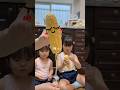 どうしてもとうころもしになる3歳と4歳#とうもろこし #言い間違い #姉妹#子供のいる暮らし #可愛い #年子育児