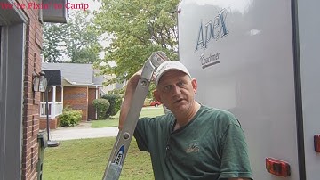 Ladder Safety Around Your Camper or RV