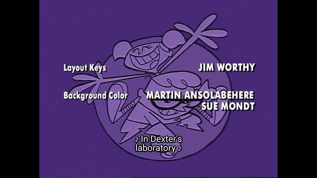 Dexter's Laboratory End Credits YouTube