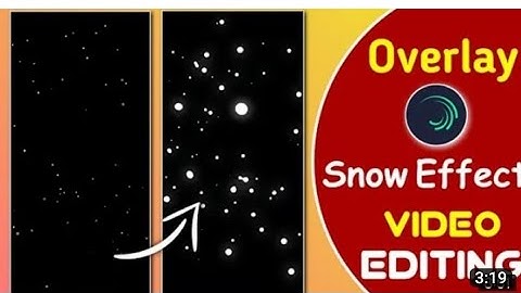 HOW TO MAKE SNOW EFFECT IN ALIGHT MOTION // SNOW EFFECT SMOOTH SLOW MOTION VIDEO EDITING  #technical