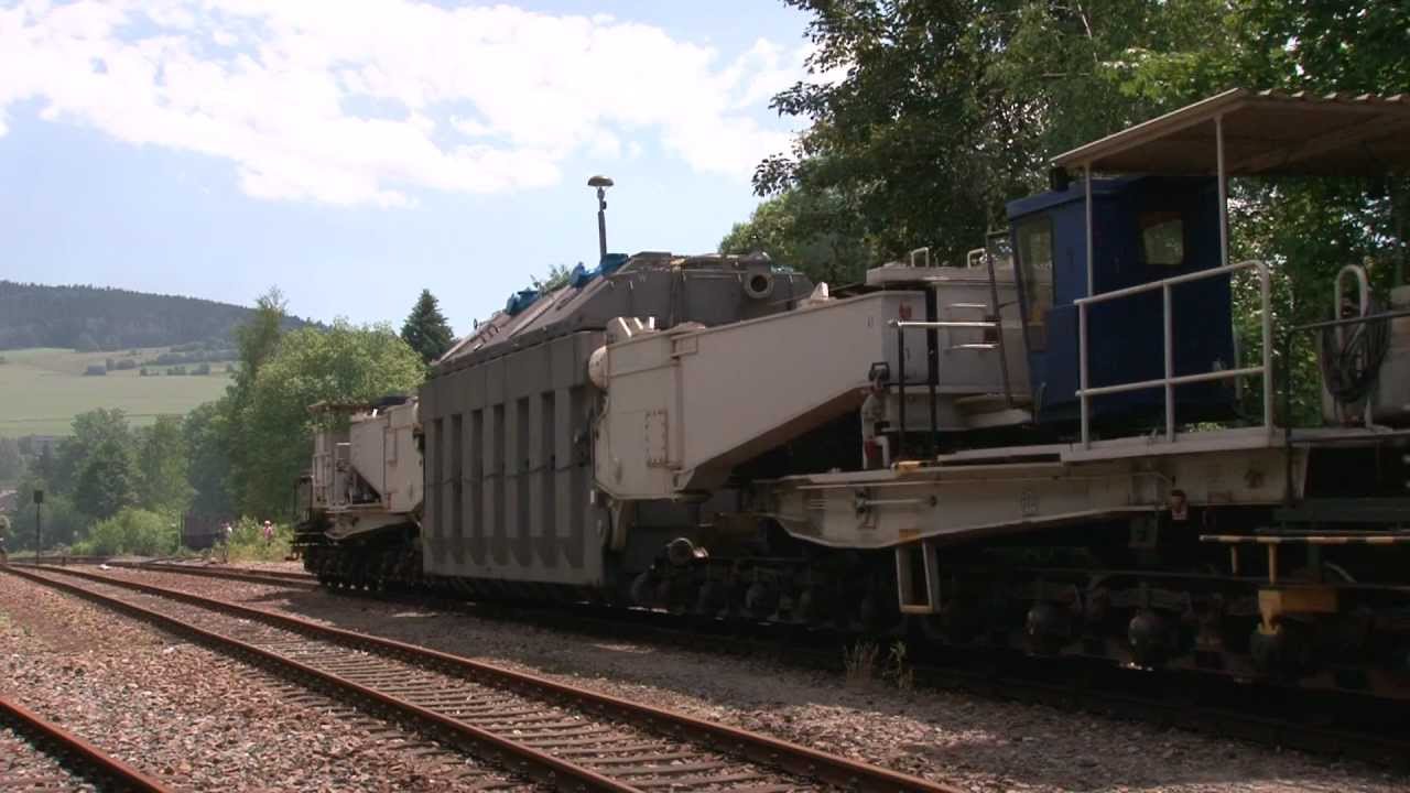 Trafotransport von Grünstädtel nach Aue mit 50 3616 und 106 992 (HD)