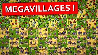 Jai Fait Un Combat Entre Deux Megavillages Dans Worldbox