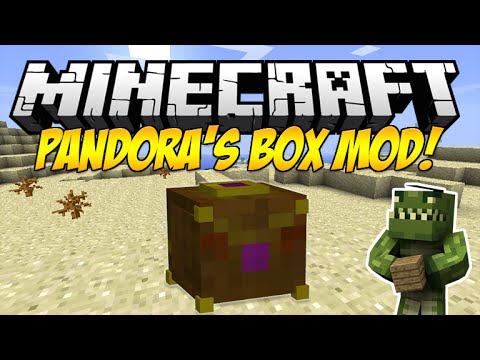 Minecraft Pandora S Box Mod Random Stuff Happens Mod Showcase 1 7 10 Youtube