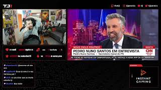 TJI REAGE A ENTREVISTA DE PEDRO NUNO SANTOS NA CNN (QUASE)