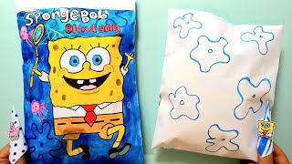 [✨️paperdiy ✨️] SpongeBob blind bag 💛 asmr unboxing