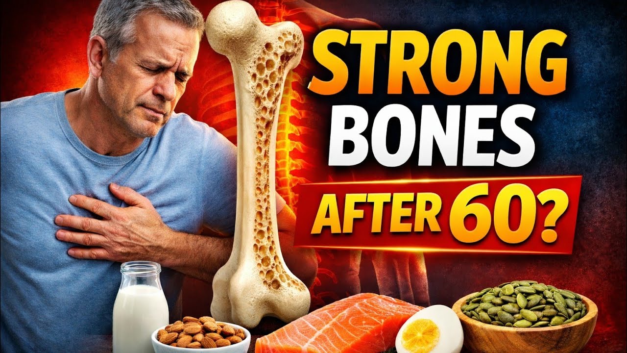 After 60? These Foods Can Strengthen Your Bones Naturally | Solution of weak bones 