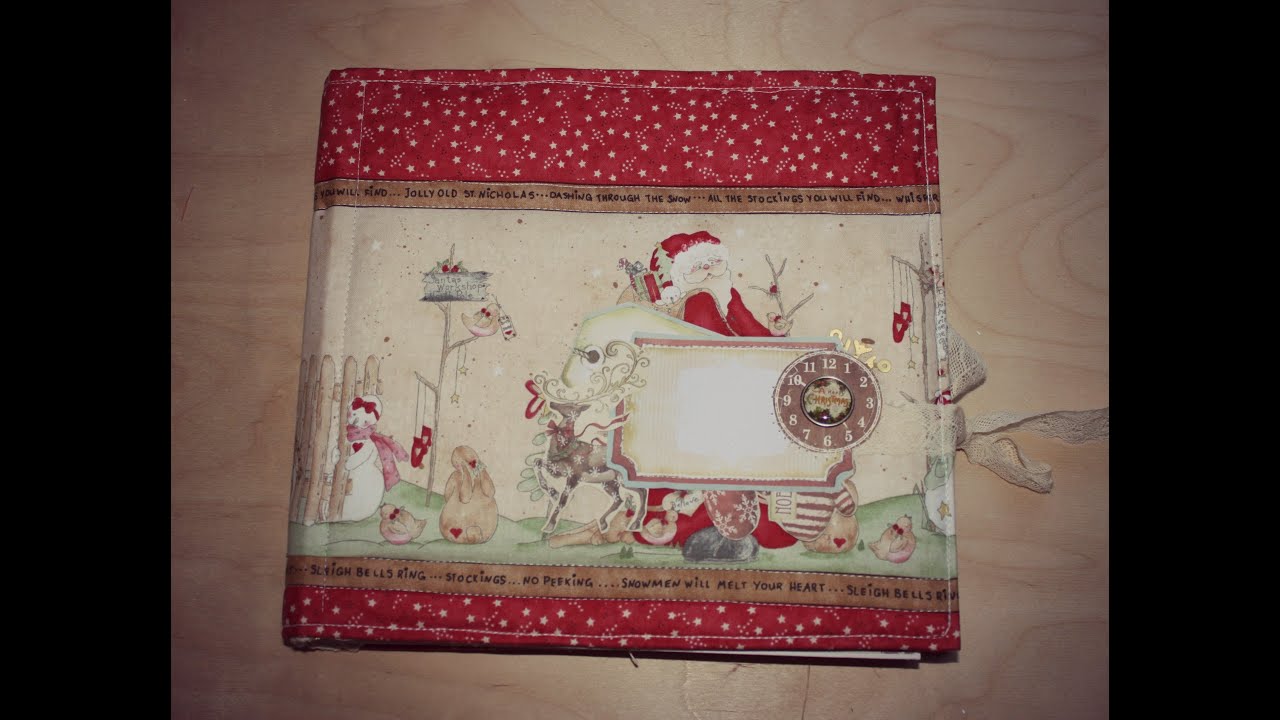 Скрапбукинг - Демонстрация альбома рукоделие для дома