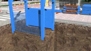 Trench Shoring - Slide Rail System