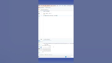 📅 Создание календаря в питоне всего за одну минуту  #quadd4rv1n7 #2024 #python #программирование