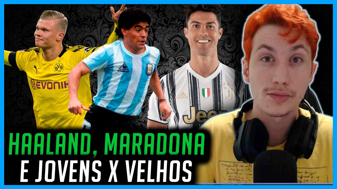 REACT 3 EM 1 | HAALAND, JOVENS X VELHOS E MARADONA | @futparodias