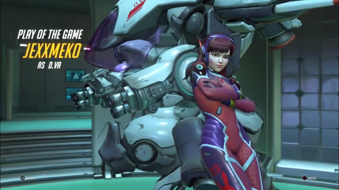 Overwatch DVA Play Of The Game || Jexxmeko - YouTube