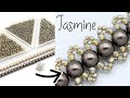 DIY Jasmine Beaded Bracelet Using Toho Seed Beads & Glass Pearls