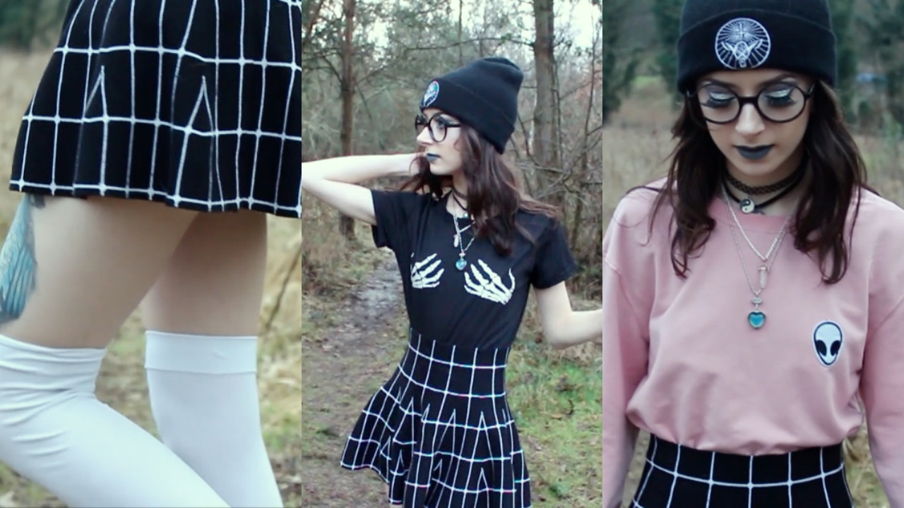 ♡ PASTEL GOTH OUTFIT ♡