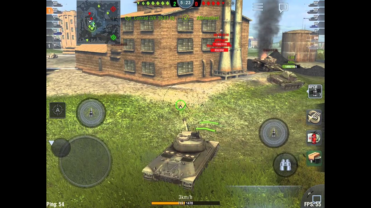 gaming logo IS-6 3 Kills Rank 3 - World of Tanks Blitz