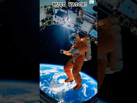 POV: You're Looking at Earth From Space 🌍🚀 #SciFunZone