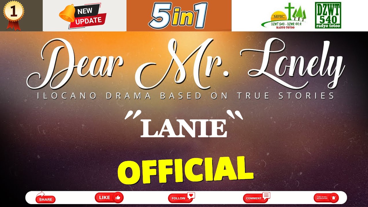 Dear Mr. Lonely - LANIE | New Update 5IN1 | Ferbuary 20.2026 | #dearmrlonelyaudio