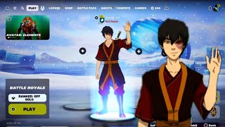 ALL MUST HAVE ZUKO EMOTES🔥‼️#fortnite #avatarthelastairbender #zuko #itemshop #fortniteemote