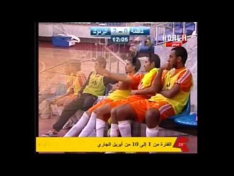 نادي اليرموك بطل دوري الصالات الكويتي يفوز على كاظمه