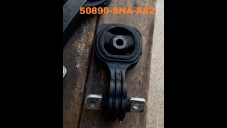 2010 Civic EX Lower Torque Engine Mount Replacement part 1 of 2