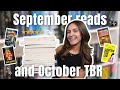 Everything I read in September & October TBR 📚 | booktube