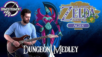The Legend of Zelda Oracle of Ages | DUNGEON MEDLEY by Gamestrument
