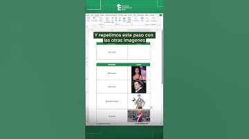 Crea un buscador de imágenes automático en Excel 😎✅#excel #exceltips #exceltutorial #excelbasico