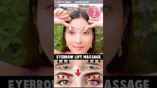 Eyebrow Lifting Massage Make Your Eyes Bigger