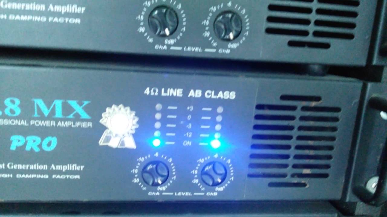 Amplificadores machine - YouTube