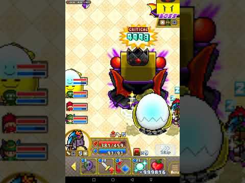 Quest Town Saga: just made a hacked battle for fun xD