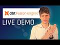 dbt Fusion Demo: Dialect-Aware Validation, State-Aware Orchestration &amp; Efficient Testing