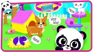Fun Pet Care Kids Games - Cute & Tiny Pets - Kids Build Baby Animal Houses Game for Children screenshot 5