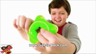 Nickelodeon Gak Blob Toy From The 90S 2012 30 Second Commercial New Hd