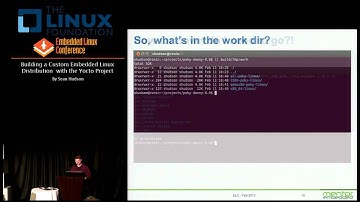 Embedded Linux Conference 2013 - Building a Custom Embedded Linux Distribution