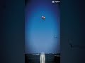 Moment before disaster