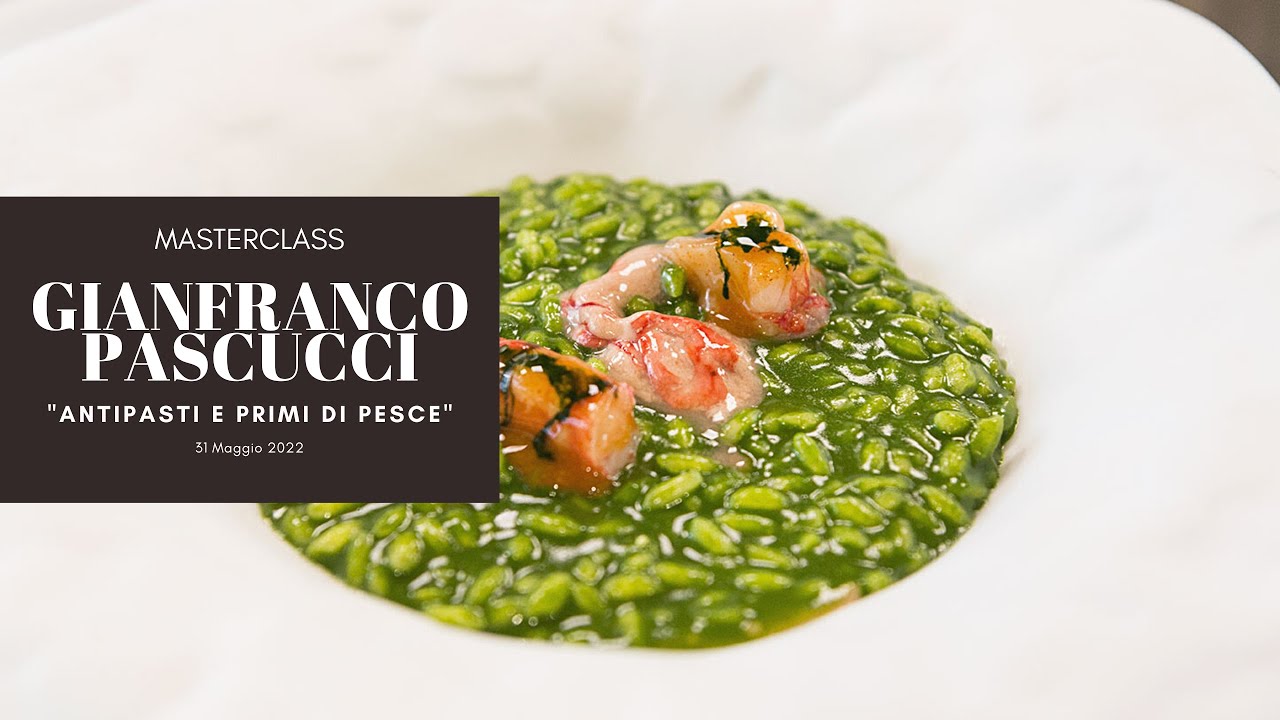 Masterclass "Antipasti e primi di pesce" a cura dello Chef Gianfranco