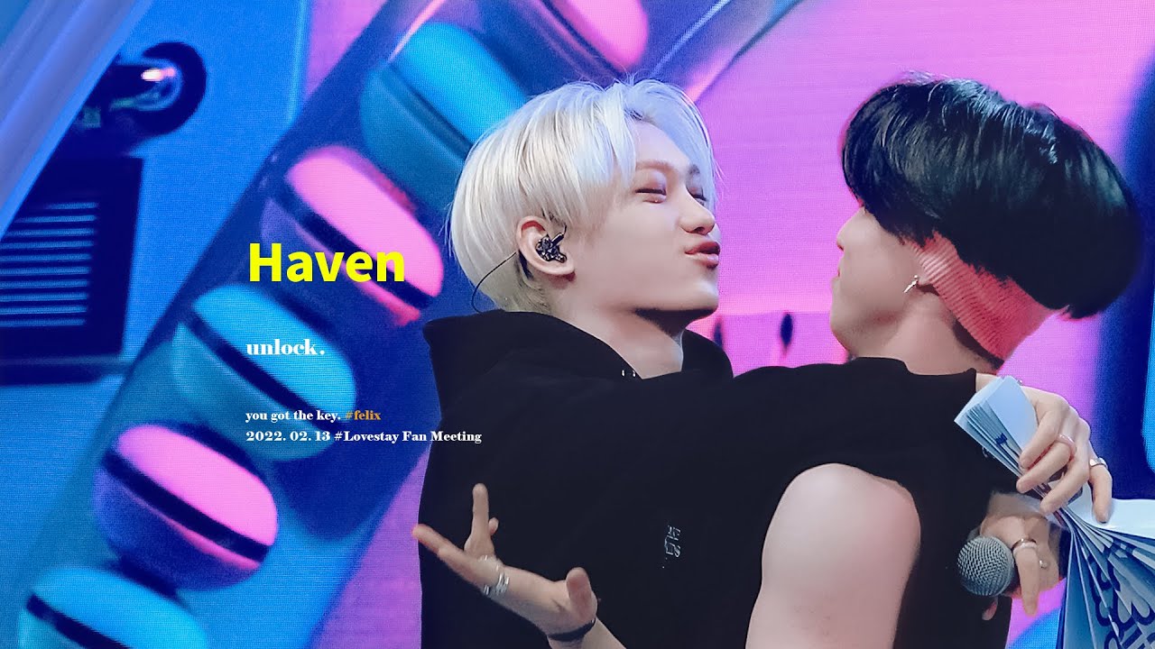 [4K] 220213 #Lovestay Fan Meeting 스트레이키즈 필릭스 Haven (Straykids Felix)