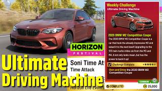 Forza Horizon 6 Ultimate Driving Machine Weekly Challenge Guide Soni Time Attack | Series 1 Week 3