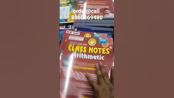 Class Notes Arithmetic By Rakesh Yadav sir new edition 2023-24 @onebookstore