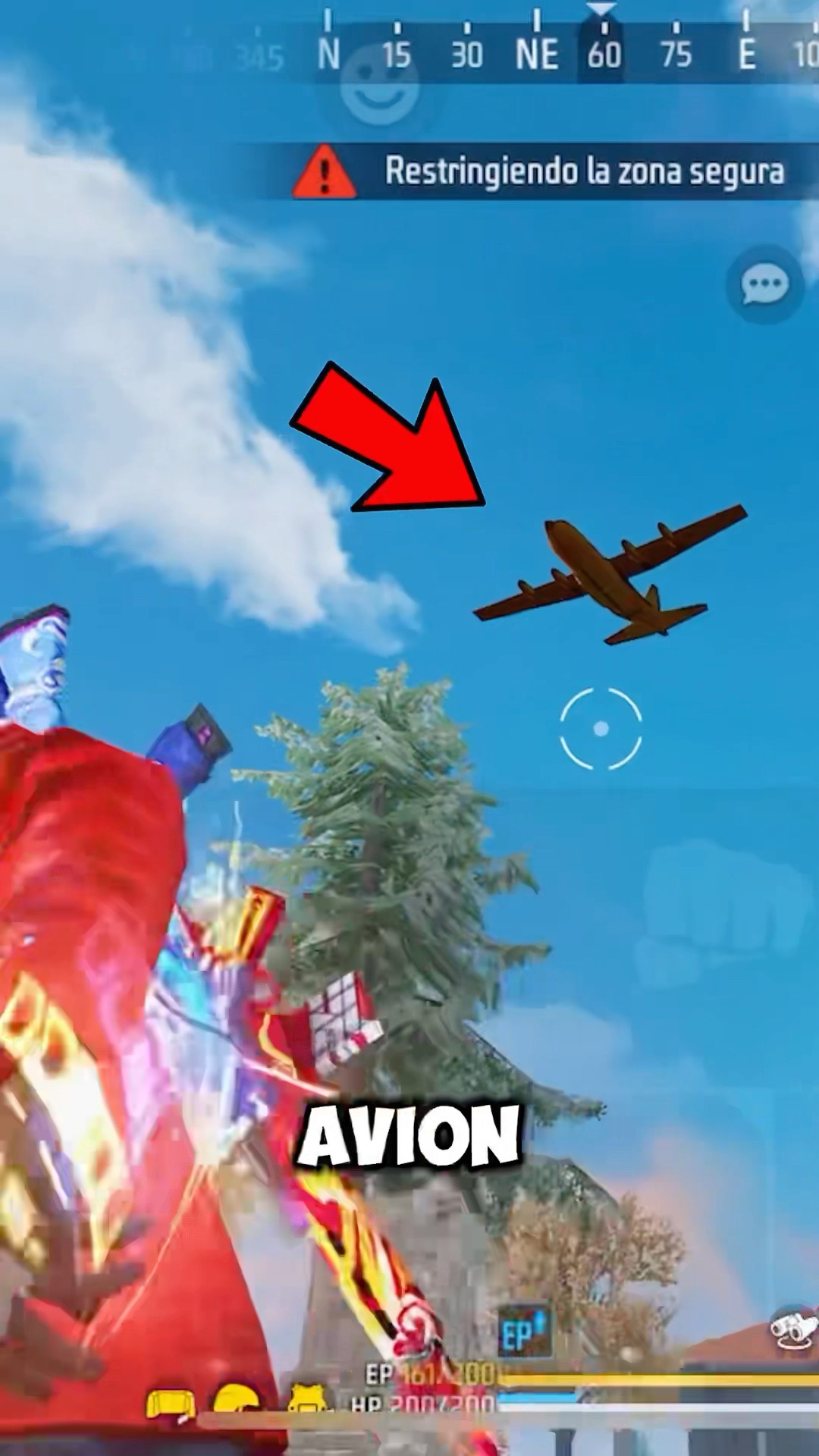 LOGRÉ USAR BOTIQUINES EN EL AVION ? - #freefire