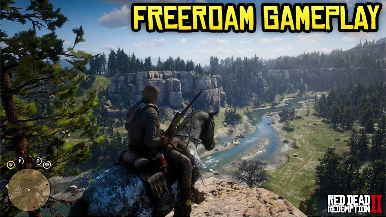 Red Dead Redemption 2 Free Roam Gameplay [1080p Ultra High Settings