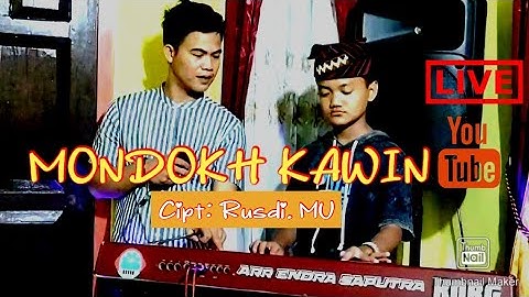 Lagu Lampung Hit || MONDOKH KAWIN cipt: Rusdi. MU voc: Zia Paku & Dj Endra ( live )