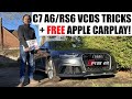 AUDI A6 S6 RS6 C7 VCDS TRICKS   *FREE* APPLE CARPLAY ANDROID AUTO!